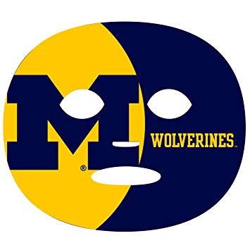 355x355 Ncaa Michigan Wolverines Game Day Face Tattoo (8 Set