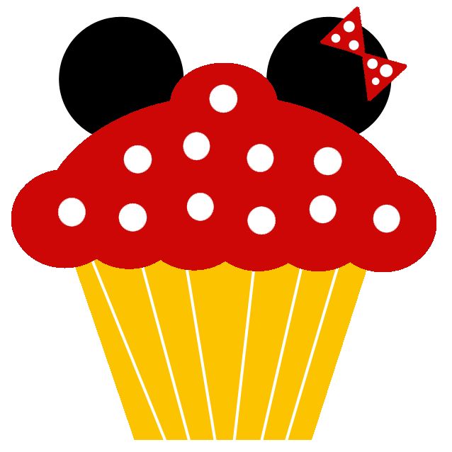 638x638 Mickey Mouse Cupcake Clipart Amp Mickey Mouse Cupcake Clip Art