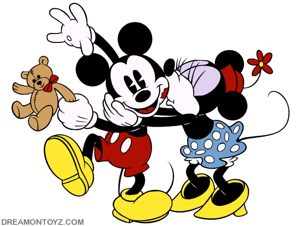 1024x768 Vintage Mickey Mouse Clipart