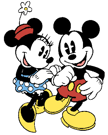 354x444 Vintage Mickey Mouse Clipart
