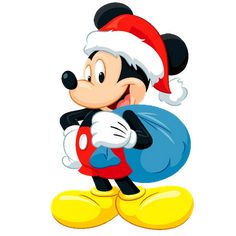 236x236 Mickey Mouse Xmas