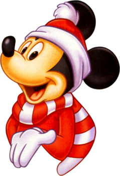 239x350 Disney Christmas Mickey Clipart