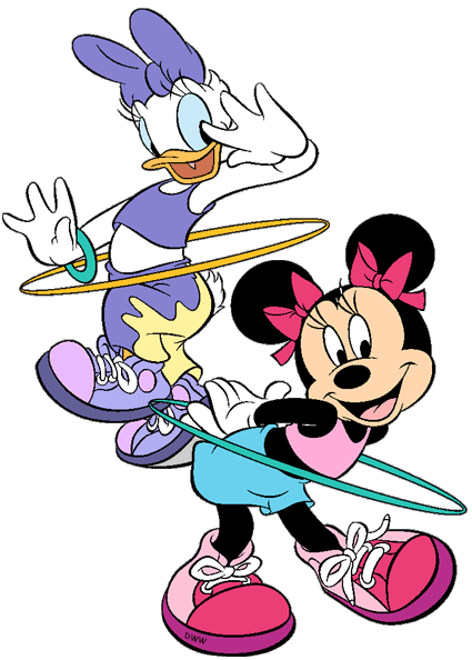425x594 Minnie Mouse And Daisy Duck Clip Art