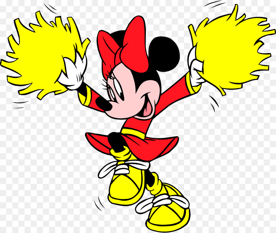 900x760 Minnie Mouse Cheerleader Clipart