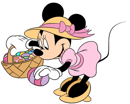 550x441 Easter Mickey Mouse Clipart Collection