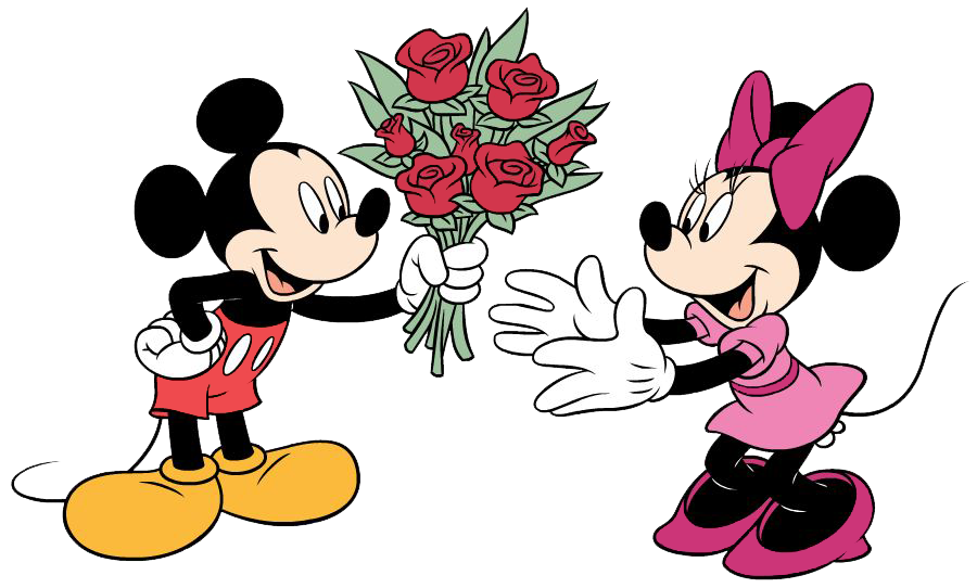 Mickey Mouse And Minnie Mouse Clipart at GetDrawings | Free download