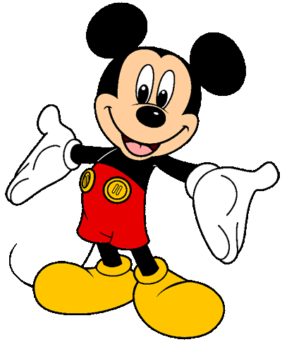 400x485 Mickey Mouse Free Clipart Clipartmonk