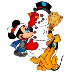 236x236 Mickey Mouse Xmas