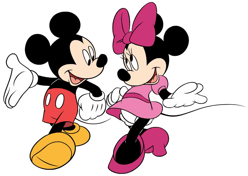 798x567 Free Mickey And Minnie Mouse Clipart Image