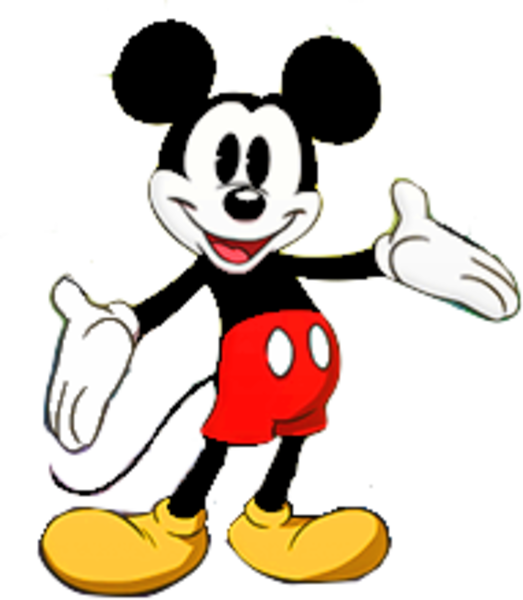 523x600 Free Mickey Mouse Clipart Image