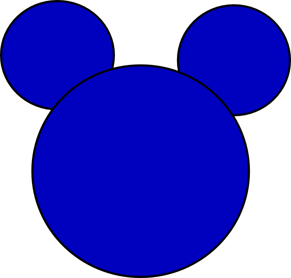 600x574 Mickey Mouse 3 Clip Art