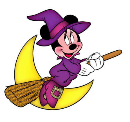 437x412 Minnie Mouse Halloween Clipart