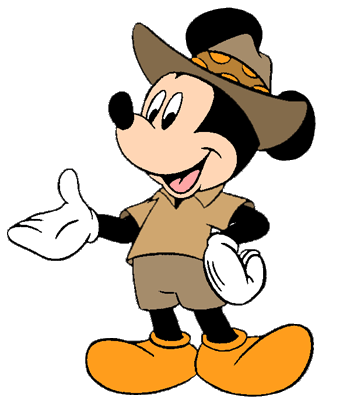 350x414 Disney Mickey Mouse Clipart