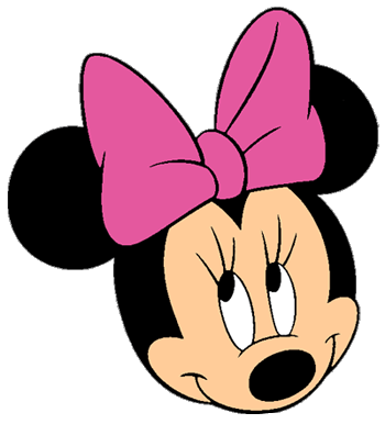 350x386 Minnie Mouse Head Minnie Mouse Clip Art