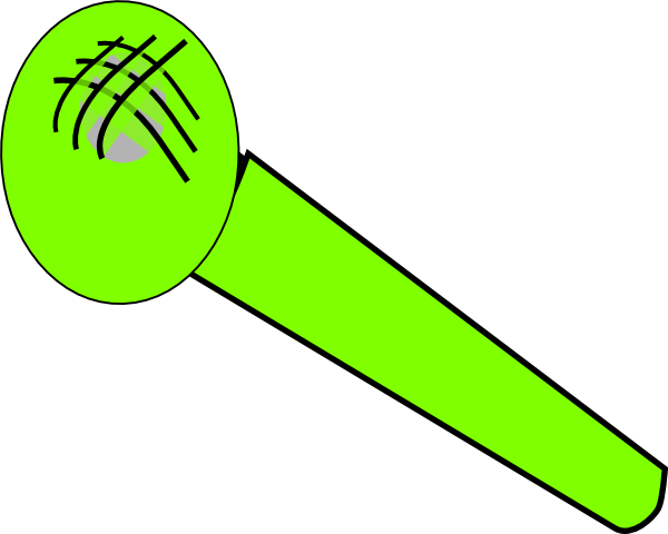 600x480 Green Mic Clip Art