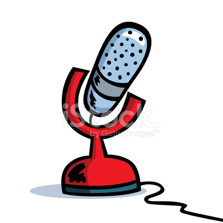 440x440 Mic Clipart Stock Vector