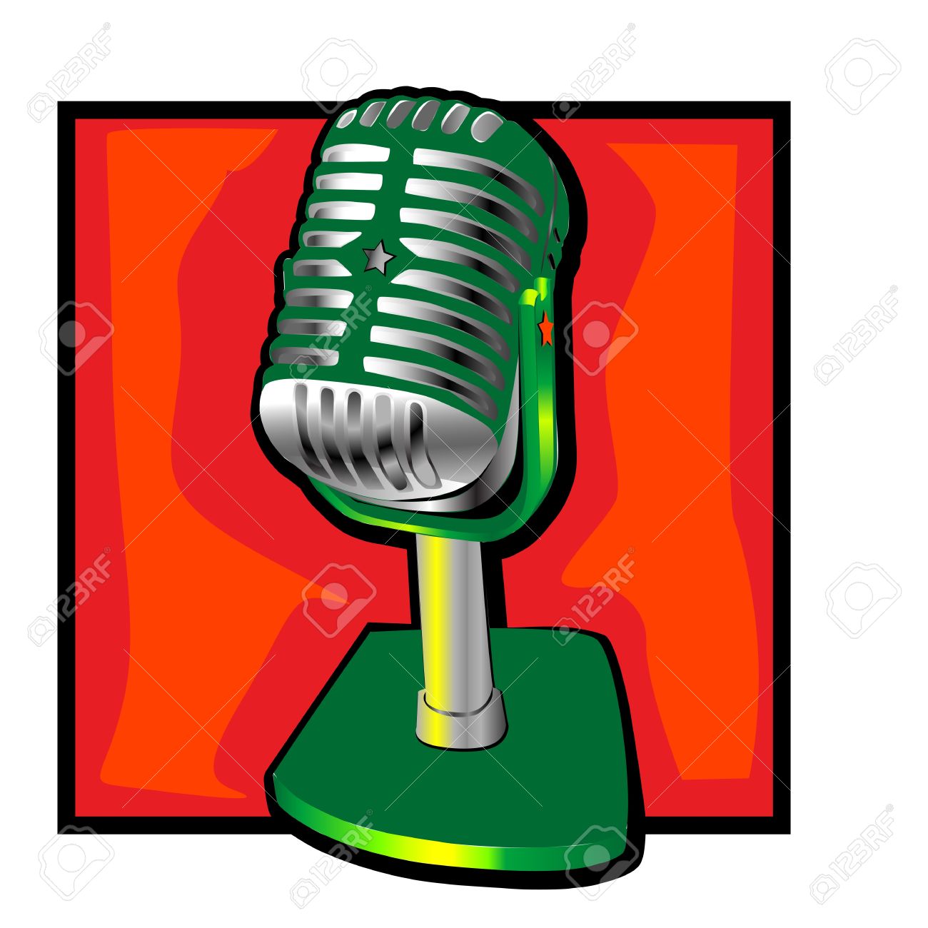 1300x1300 Clip Art Microphone Clip Art