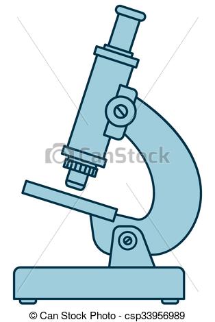 314x470 Illustration Of The Microscope Tool Icon Vector