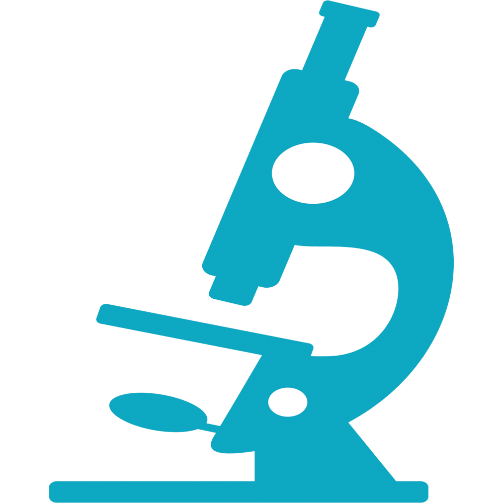 1000x1000 Microscope Pathology Blue Clip Art