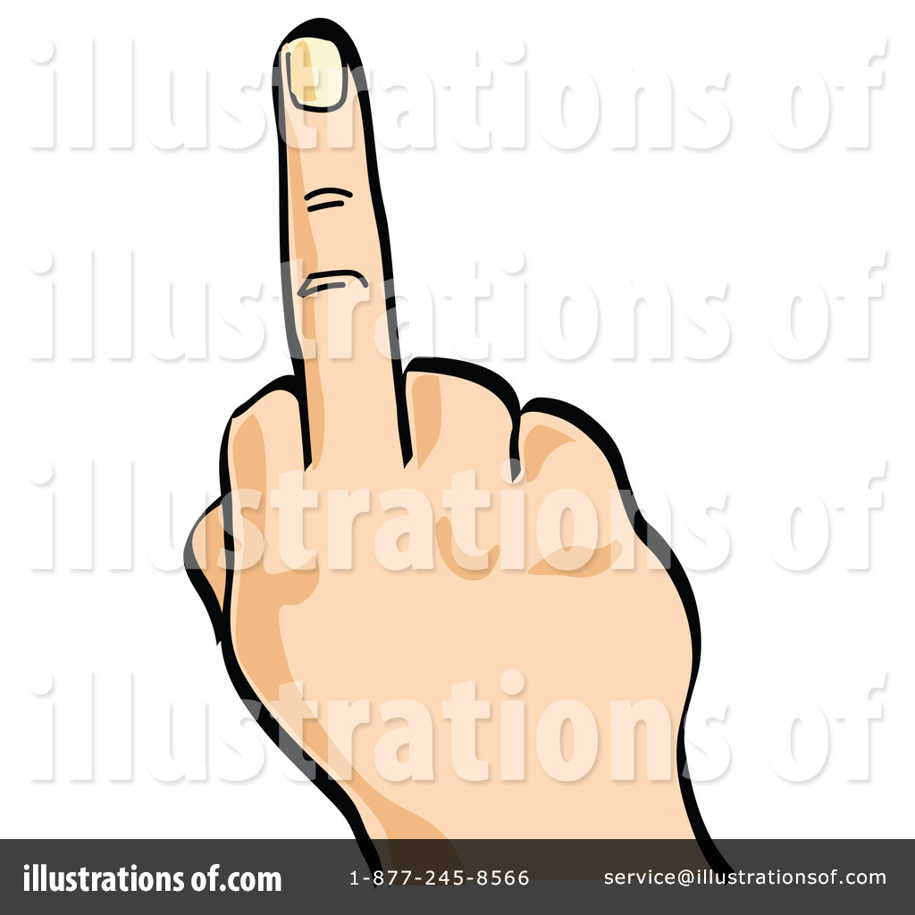 1024x1024 Finger Clipart Middle Finger