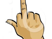 220x165 Middle Finger Clipart Pointer Finger Clip Art