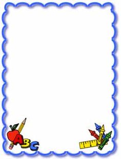 236x311 Middle School Border Clipart