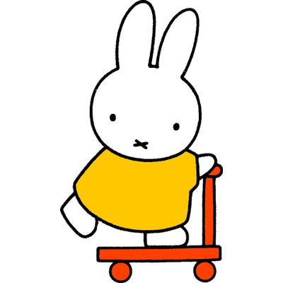 400x400 Miffy Orange Dress Transparent Png