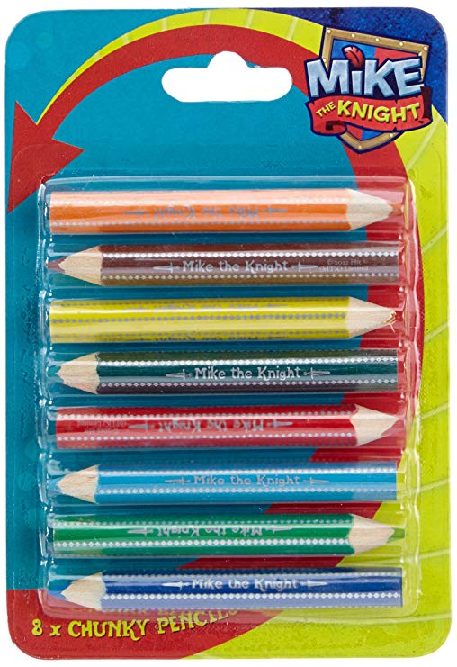 508x741 Anker Mike The Knight Chunky Colouring Pencils (Pack Of 8) Amazon