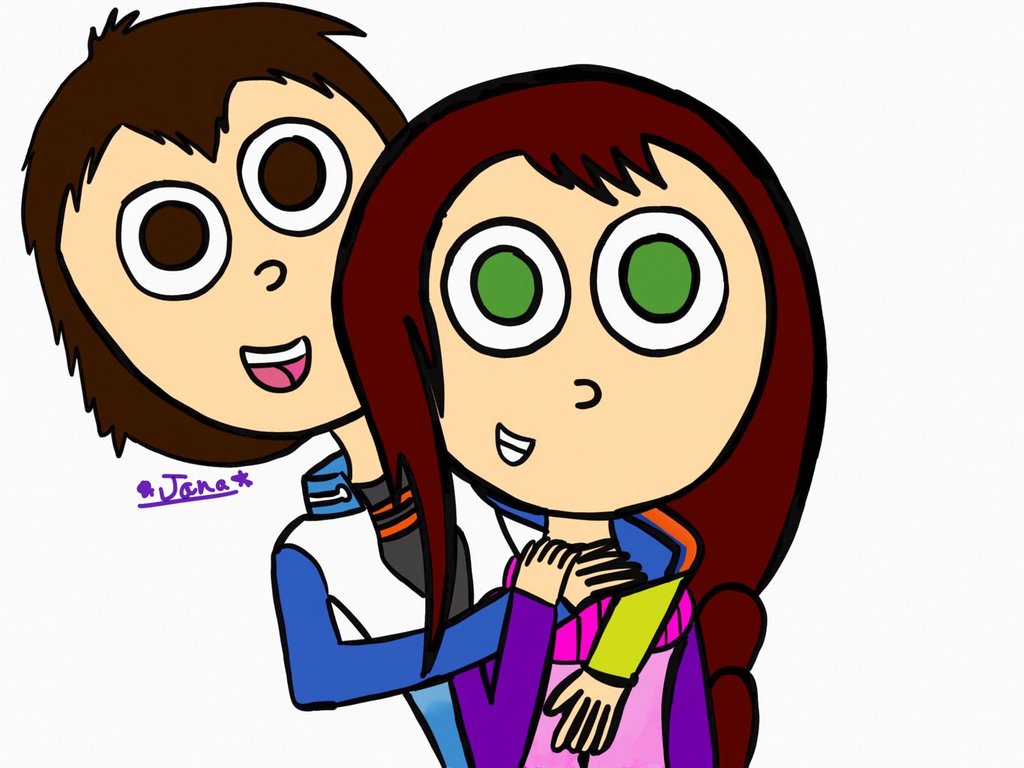 1024x768 Miles Hugging Loretta By Starstruck957