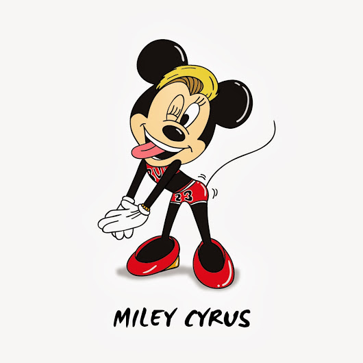 530x530 Miley Cyrus X Minnie Mouse By Zhi Yun Zhang For More Httpswww