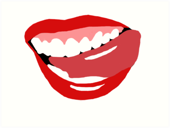 549x413 Miley Cyrus Tongue Rolling Stones Style Art Prints By Sixsix