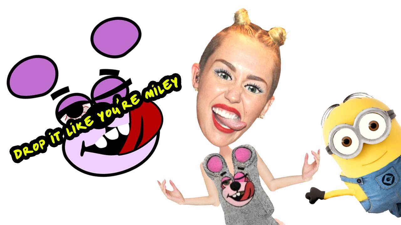 1280x720 Miley Cyrus Vs Minion Dance Off