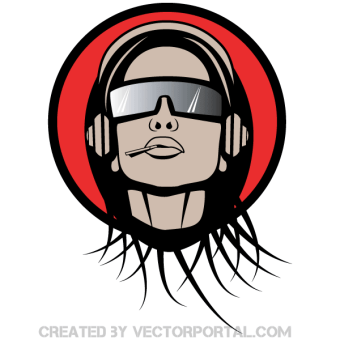 340x340 Singer Miley Cyrus Graphics Free Vector 123freevectors