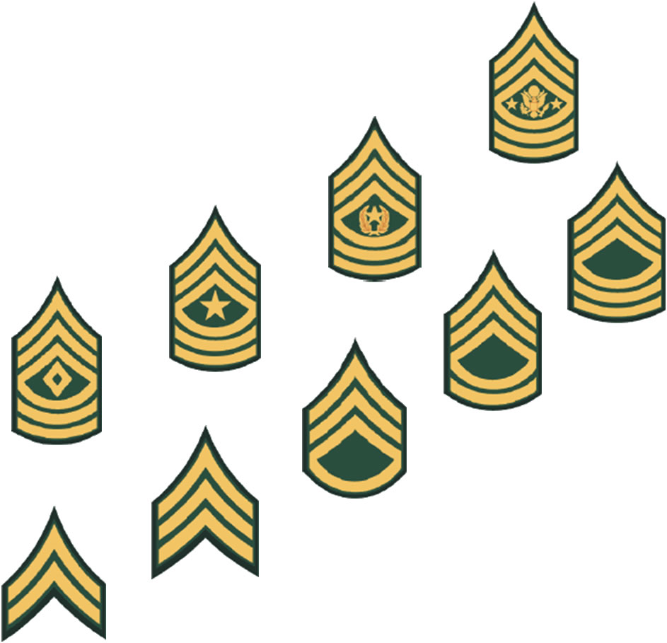 943x909 Military Rank Clipart