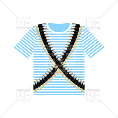 400x400 Sailor Shirt And Machine Gun Belts. Military Clothing. Army