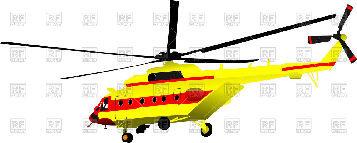 1200x482 Yellow Combat Helicopter