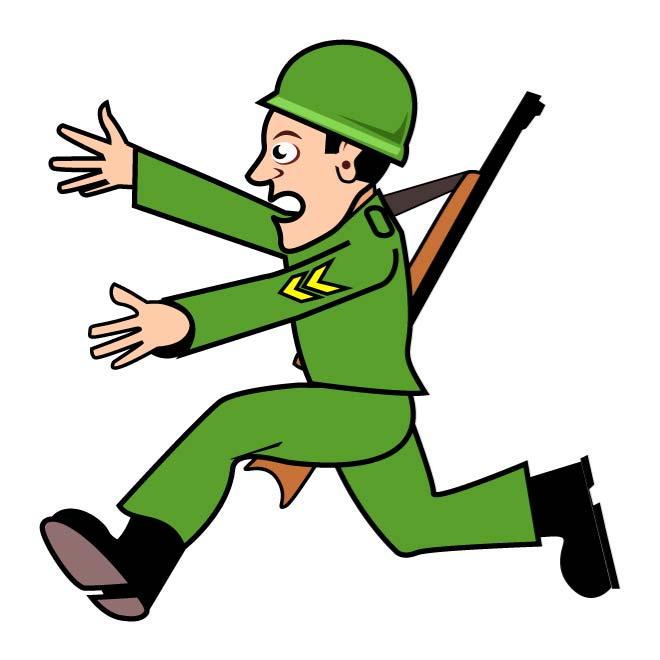 660x660 Solider Running