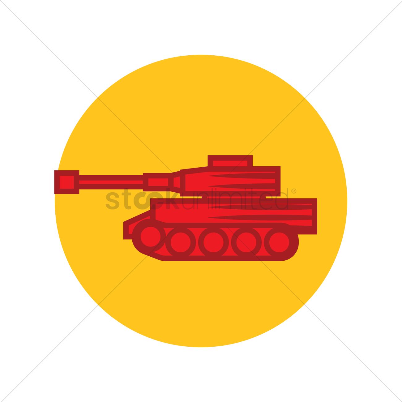 1300x1300 German Military Tank Vector Image
