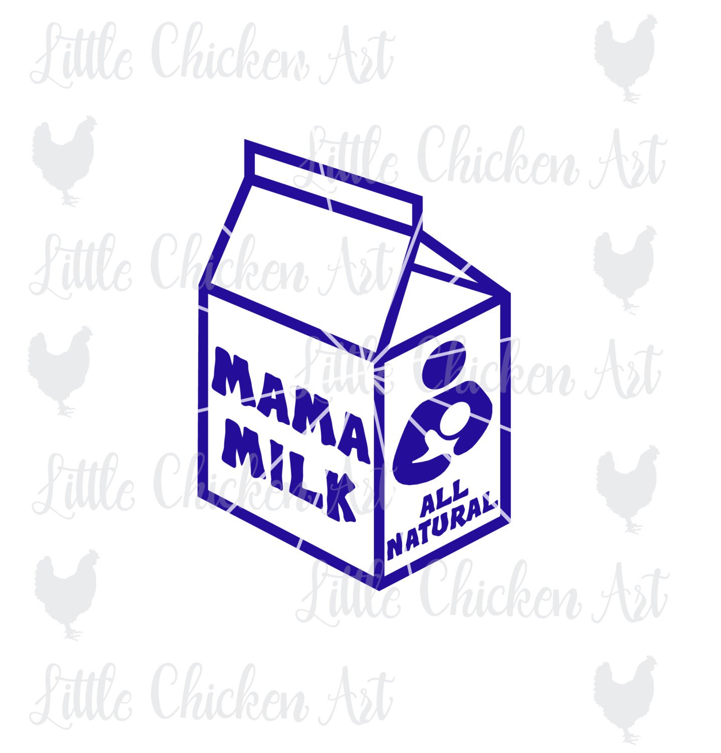 1437x1500 Mama Milk Carton Cut File Clip Art, Breastfeeding Advocacy