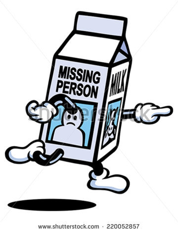 360x470 Missing Milk Carton Clipart