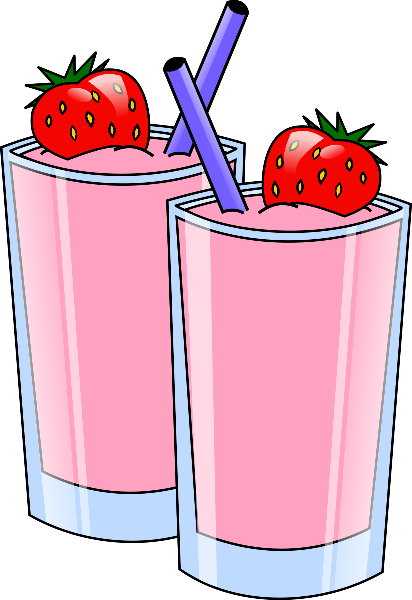 1646x2400 Milkshake Clipart Animated