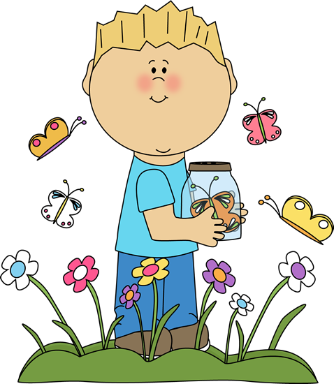478x550 Spring Clip Art Boy In A Butterfly Patch Clip Art Image