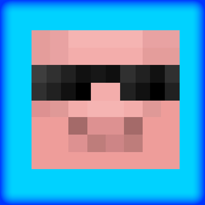 800x800 Minecraft Pig Head Clipart