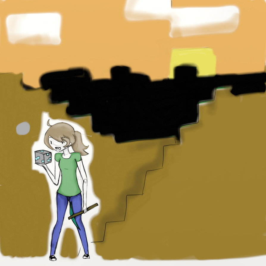 894x894 Minecraft Steve Rule 63 By Dabombcom