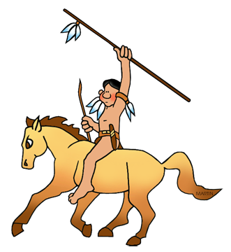 331x360 Free Native American Transportation Clip Art By Phillip Martin