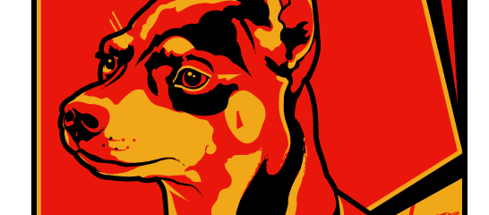 546x240 Obey The Min Pin! Obey The Pure Breed