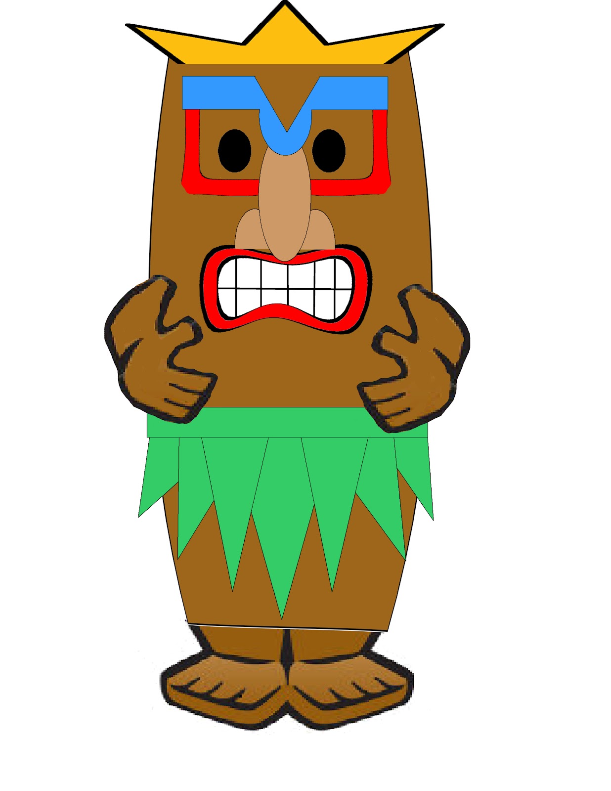 1236x1600 Minion Luau Clipart