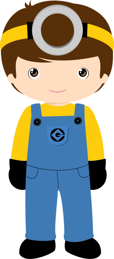 397x900 Menino Ideias Festa Minions Clip Art, Dolls