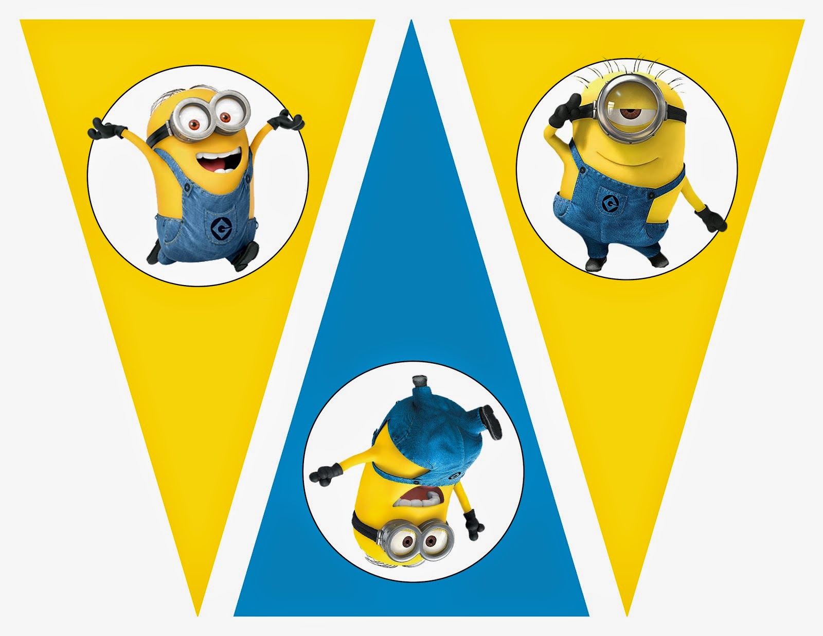 1600x1236 Minions Free Printable Bunting, Labels And Toppers. Oh My