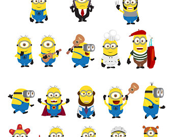340x270 Minions Clipart Etsy